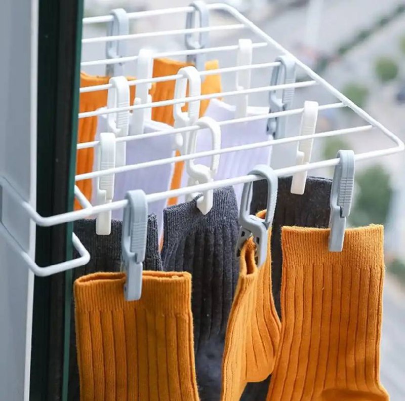 Pack مشابك الغسيل النظيفة (60 قطعة قابلة لإعادة الإستعمال)