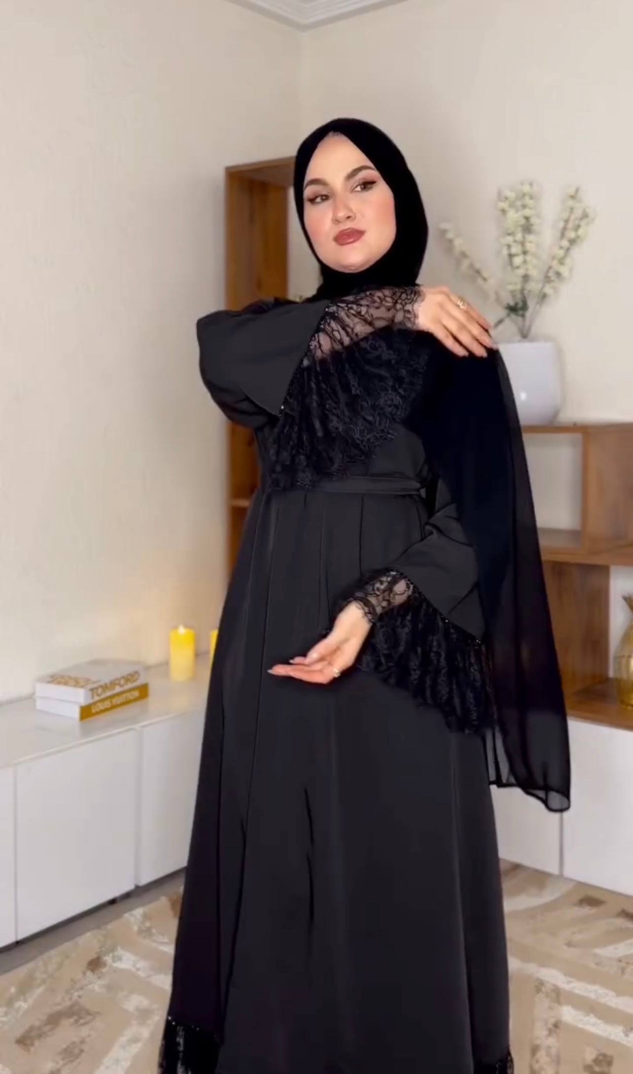 Abaaya dentelle