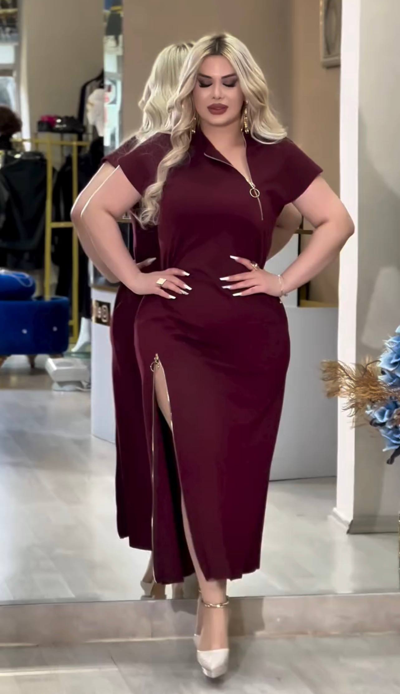 Robe Burgundy